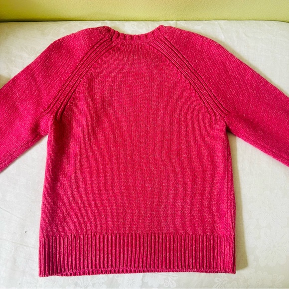 NWOT Alex Mill Greta Crewneck Sweater Wild Orchid Medium - Picture 12 of 12